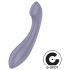 Satisfyer G-Force - uppladdningsbar, vattentät G-punkt vibrator (lila)