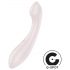 Satisfyer G-Force - Uppladdningsbar, vattentät G-punktsvibrator (beige)