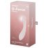 Satisfyer G-Force - Uppladdningsbar, vattentät G-punktsvibrator (beige)