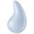 Satisfyer Dew Drop - uppladdningsbar, vattentät klitorisvibrator (blå)