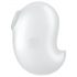 Satisfyer Cutie Ghost - uppladdningsbar klitorisstimulator (vit)