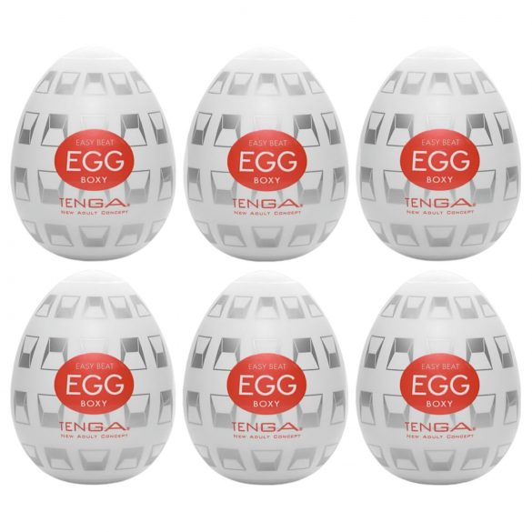 TENGA Egg Boxy - Onanitillägg (6 st)