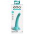 Dillio Curious Five - silikon dildo (15 cm) - turkos