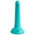 Dillio Curious Five - silikon dildo (15 cm) - turkos