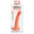 Dillio Hemlig Upptäckare - ekollon dildo (17 cm) - orange