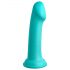 Dillio Big Hero - Sugkopp dildo (17 cm) - Turkos