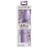 Dillio Super Eight - sugproppad silikon dildo (21 cm) - lila