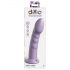 Dillio Super Eight - sugproppad silikon dildo (21 cm) - lila