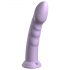 Dillio Super Eight - sugproppad silikon dildo (21 cm) - lila