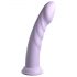 Dillio Super Eight - sugproppad silikon dildo (21 cm) - lila