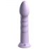 Dillio Super Eight - sugproppad silikon dildo (21 cm) - lila