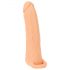 Nature Skin - 2-i-1 vagina & penishylsa - 23cm (naturlig)