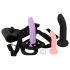 You2Toys - strap-on dildo set (svart)