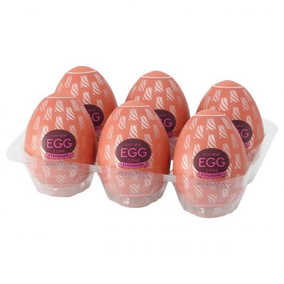 TENGA Egg Cone Starkare - onanim ägg (6 st)