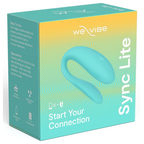 We-Vibe Sync Lite - smart parvibrator med fjärrkontroll (grön)