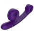 Snail Vibe Curve - 2i1 klitorisstimulerande vibrator (lila)