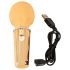 You2Toys Mini Wand - uppladdningsbar massagerande vibrator (gul)