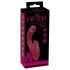 Javida - 3-i-1 tungan vibrator (röd)