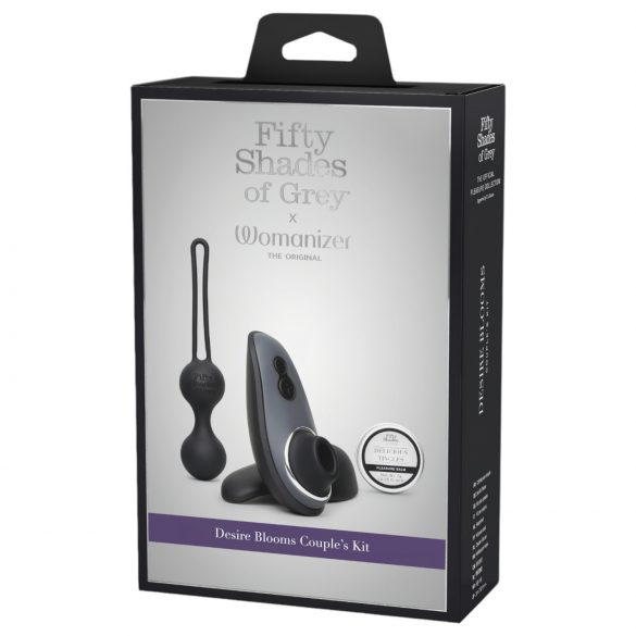 Womanizer Desire Blooms - Sexleksaksset - 3 delar (svart)