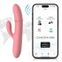 Svakom Mora Neo - smart rosa pärlvibrator med klitorisstimulering