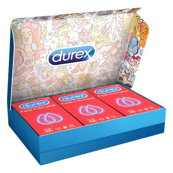 Durex Feel Intimate - Tunt kondompaket (3x12 st)