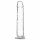 Addiction Crystal - sugande dildo (transparent) - 18cm