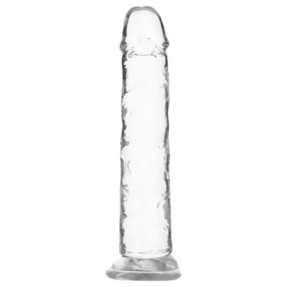 Addiction Crystal - sugande dildo (transparent) - 18cm