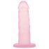 Addiction Coctails - rosa silikon-dildo med fot