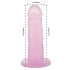 Addiction Coctails - rosa silikon-dildo med fot