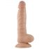 Lovetoy Real Extreme - sugkopp dildo - 21cm (naturlig)