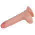 Lovetoy Nature Cock - Äkta dubbellager dildo - 18cm (naturfärg)