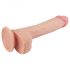 Realistisk Dildo Nature Cock - Sugpropp, 21cm (Naturlig)