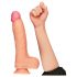 Lovetoy Nature Cock - Dubbel lager naturtrogen dildo - 25cm