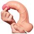 Lovetoy Nature Cock - Dubbel lager naturtrogen dildo - 25cm