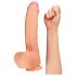 Lovetoy Naturstavar - Dubbel lager, realistisk dildo - 28cm (naturlig)