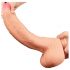 Lovetoy Naturstavar - Dubbel lager, realistisk dildo - 28cm (naturlig)