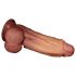 Lovetoy - naturtrogen dubbel lager dildo - 26 cm