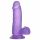 Lovetoy Jelly Studs - Livfull Dildo med Bas - 15 cm (Lila)