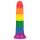 Lovetoy Prider - realistisk dildo - 19cm (regnbåge)