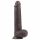 Lovetoy Sliding-Skin dubbel lager dildo - 23cm (brun)