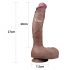 Lovetoy Naturdildo - Dubbel lager - 26cm (naturlig)