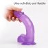 Tracy's Dog Jelly 8 - sugande dildo med sugfot (lila)