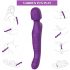 Tracy's Dog Wand - pulserande massagestav (lila)