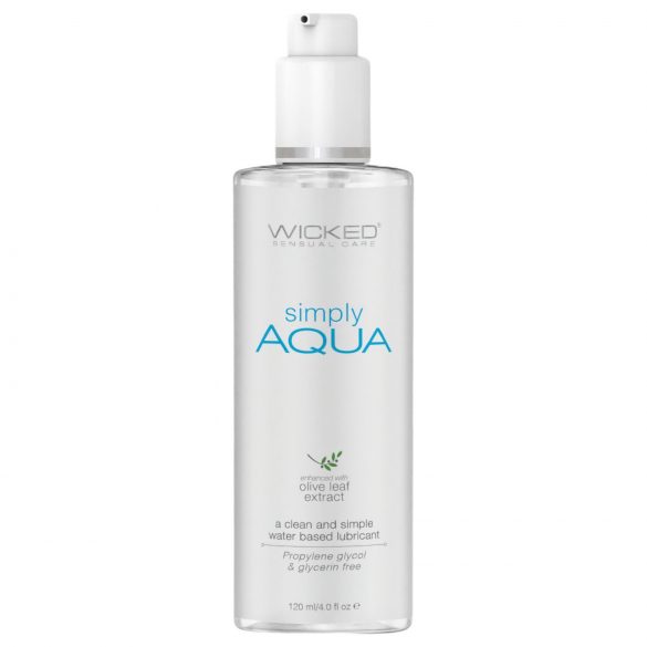 Wicked Simple Aqua - 100% vegansk glidmedel (120ml)