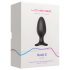 LOVENSE Hush 2 L - uppladdningsbar analvibrator (57mm) - svart