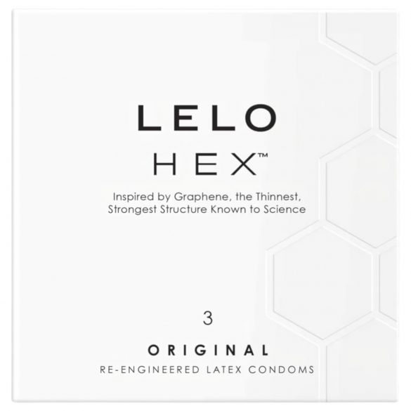 LELO Hex Original - lyxkondomer (3 st)