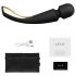 LELO Smart Wand 2 - stor uppladdningsbar massagestav (svart)