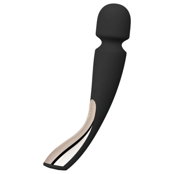 LELO Smart Wand 2 - medelstor uppladdningsbar massagestav (svart)