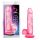 bjours Sweet N Hard 4 - sugpropp dildo med testiklar (rosa)