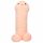 Kramvänlig penis plysch - 30 cm (natur)